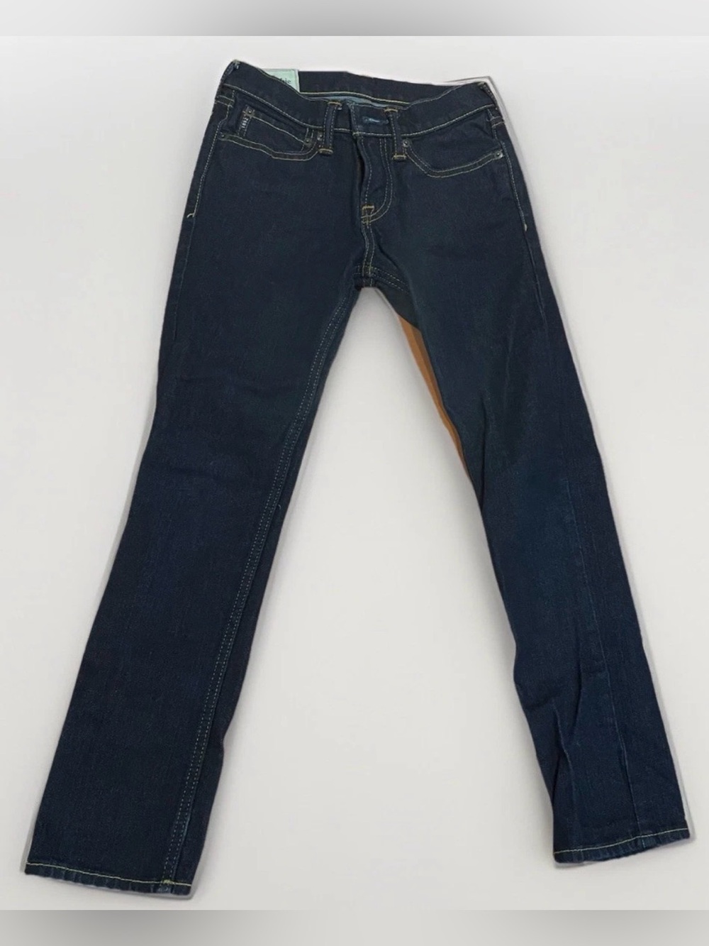 Kids Abercrombie & Fitch Jeans Boys Size 10 Dark Wash Denim Like New Straight